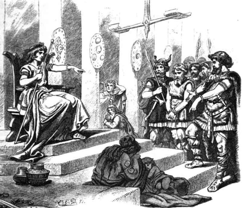Forseti siégeant en justice, Carl Emil Doepler