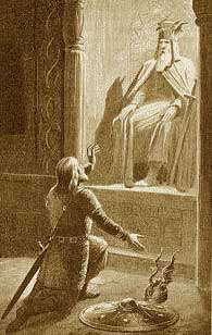 Eiríkr le Victorieux sacrifie à Óðinn, Jenny Nyström